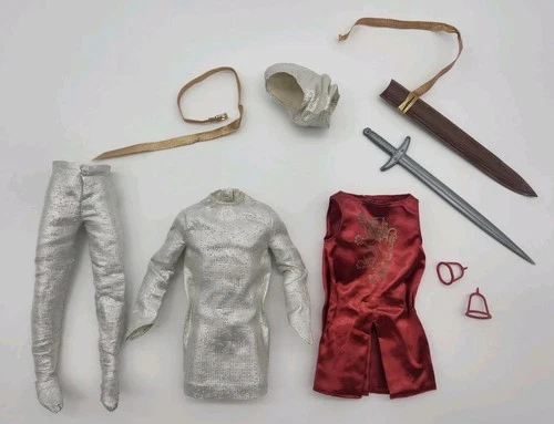 Vintage Barbie Ken King Arthur #0773 Outfit Accessories 1960’s Incomplete