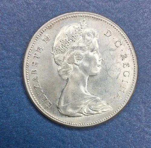 Canada silver dollar, Flying Goose 1967, AU .800 silver, 23.33 gr.