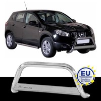 FrontbüGel Edelstahl Passend FüR Nissan Qashqai 2010 Bis 2013 Chrome