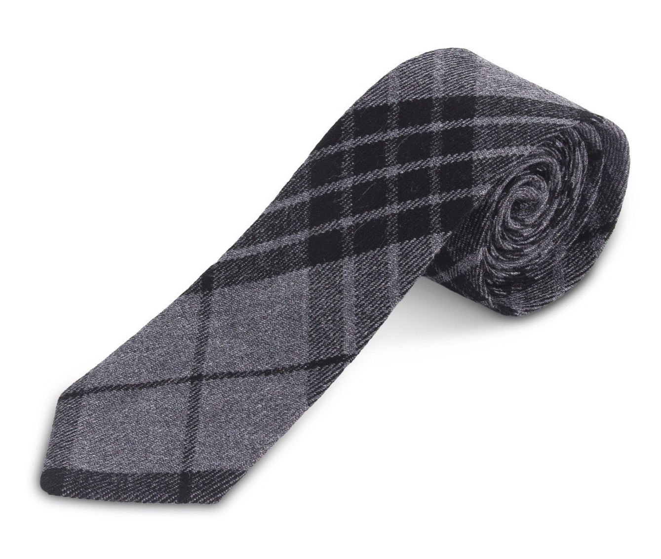Corbata De Cuello Tartán Escocés Para Hombre De Lana A Cuadros
