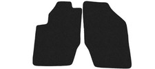 Front Fußmatten Velour für Citroen DS4 2011-2015, Anthrazit x14 Rand