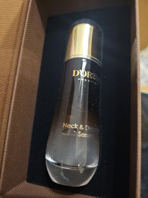 D OR24K Prestige Endless Beauty Neck and Décolleté Serum New