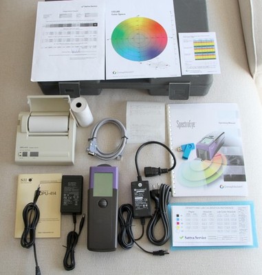X-Rite SpectroEye High Accuracy Spectrophotometer + Seiko DPU-414 Printer