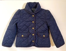 Polo Ralph Lauren Puffer Coat Jacket Blue Youth Toddler Size 3T