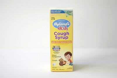 1 Hyland's 4 Kids Cough Syrup with 100% Natural Honey 4 fl oz Chest Congestion