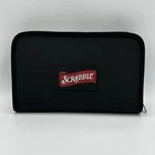 New Vintage Travel Scrabble Hasbro Portable Game Folio Edition Zipper Case 2001
