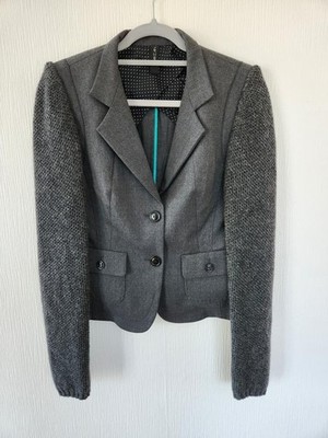 MARC CAIN Blazer Damenmode dunkelgrau Größe S