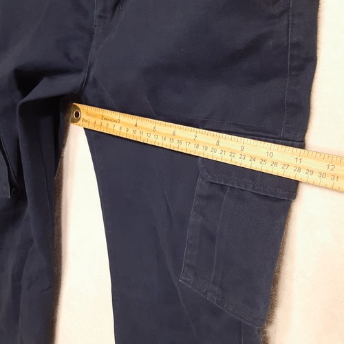 French Toast Girls Cargo Pants Size 16/Blue/Adjustable Waist Uniform Straight - Picture 11 of 14