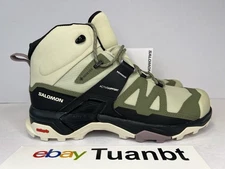 BRAND NEW Salomon X Ultra 4 Mid Gore-Tex Women's Hiking Boots Green/Black