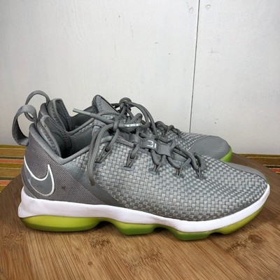 Nike LeBron 14 Low Dunkman Basketball Shoes Mens 12 Sneakers Gray Court