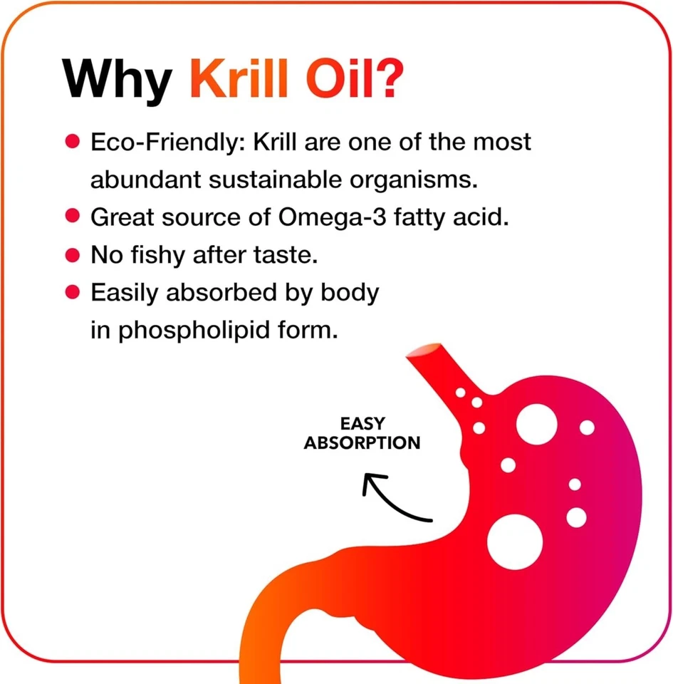 MegaRed - Aceite de krill Omega-3 350 mg cápsulas blandas (130 unidades en botella) - Envío gratuito Foto 4 de 4