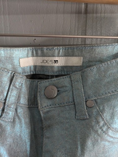Joes ultra slim fit The jegging girls 14 green sparkle jeans pants NWT - Picture 3 of 7
