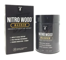 InnoSupps Nitro Wood Magnum Circulation Support 60 Capsules Sealed Exp. 11/2027