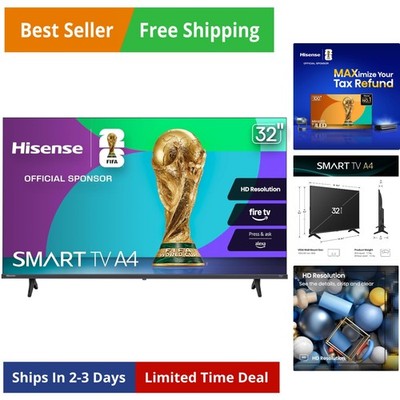 32-Inch Class A4 Series HD Smart Fire TV - Full Array LED, , DTS Virtual: X, ...