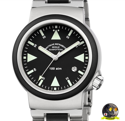 Glashutte MUHLE S.A.R. Rescue-Timer Automatic Nautische Instrument M1-41-03-MB