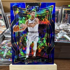 Panini Select Prizm Cracked Ice Concourse 2024-25 Michael Porter Jr. #32 Denver