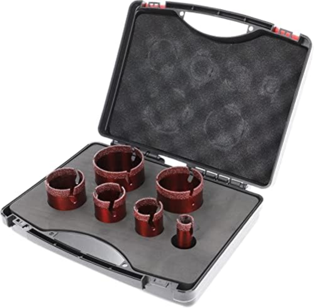 PRODIAMANT Set professionale Speedmaster con 8 corone diamantate, punta a secco