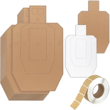 Shooting Targets, Cardboard and 1000PCS Target Pasters, 30 * 18 Inch Tactical Ra