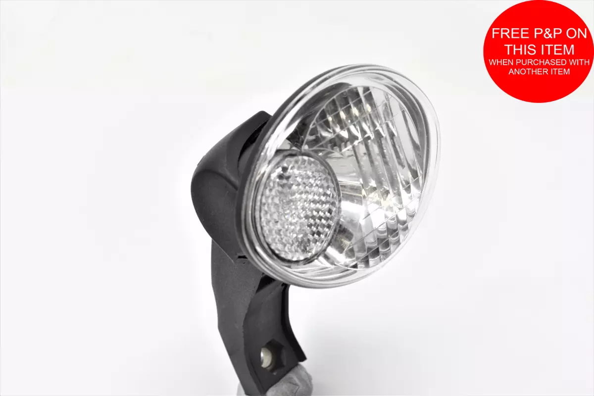 BASTA DYNAMO FRONT OVAL CYCLE HALOGEN WITH REFLECTOR 6 VOLT 2.4 Watts eBay