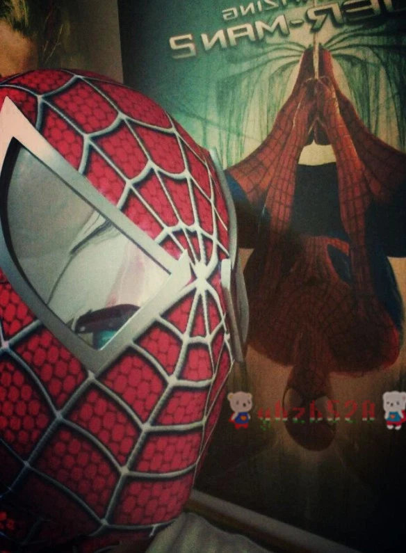 Original toby Amazing Spiderman costume Adult 3D spandex Superhero zentai suit - Image 3 of 4
