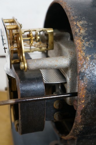 Antique Westinghouse Electric & Mfg Co Kilo Watthour Meter Sculpture On Stand - Picture 11 of 12