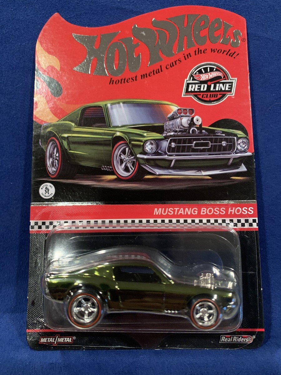Hot Wheels 2022 RLC Exclusive Mustang Boss Hoss In Hand