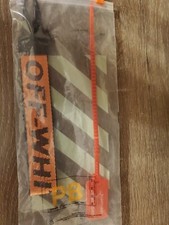 OFF WHITE Industrial key chain and zip tie in bag