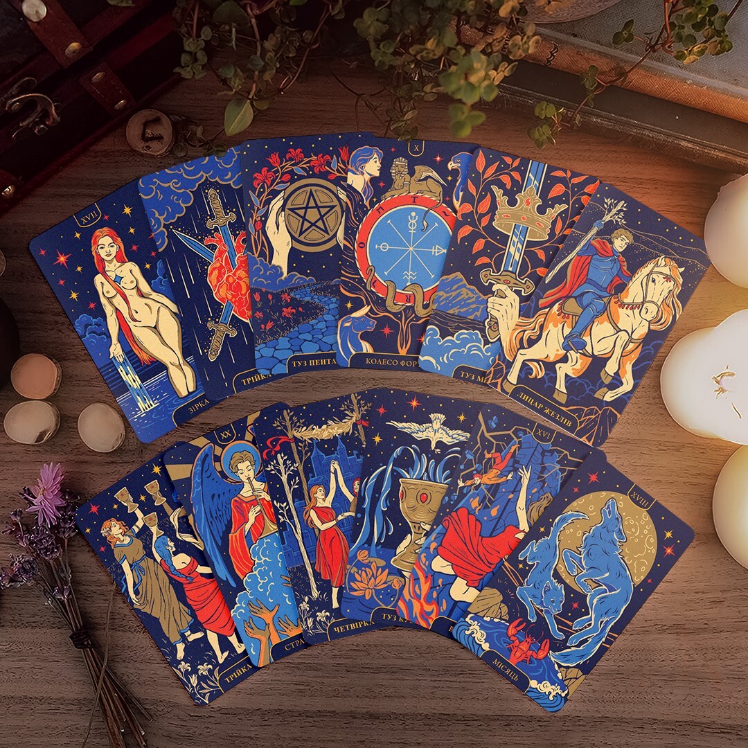 Starlight Tarot Card Deck Ukrainian Edition 78 cards | eBay