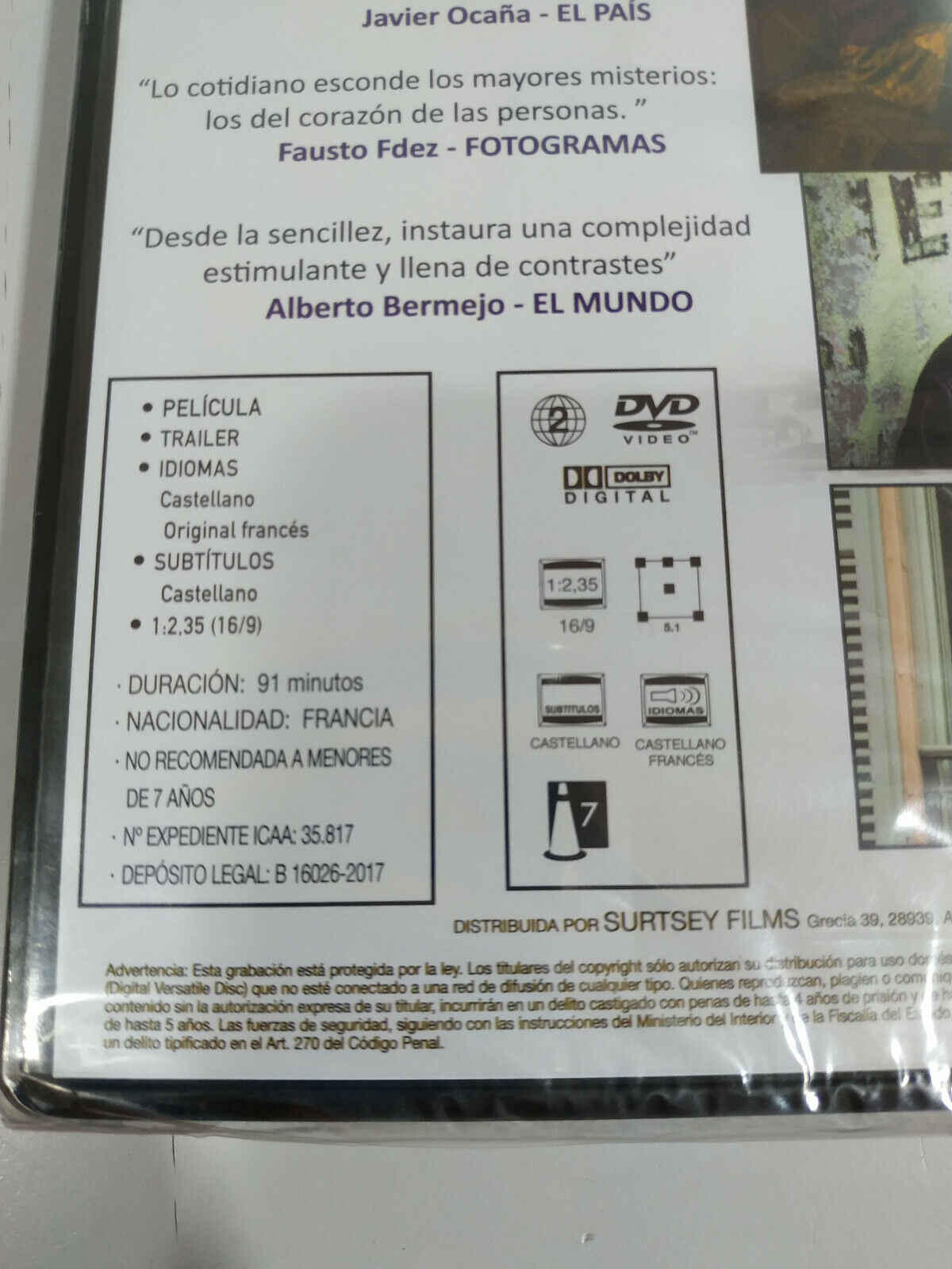 auricular calcular Supervisar Rosalie Blum Julien Rappeneau - DVD Region 2 Español Frances 8436564163042  | eBay