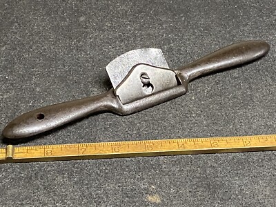 Rare Pre Stanley L. Bailey, Boston Flat Bottom Spoke Shave Mid 1800 s