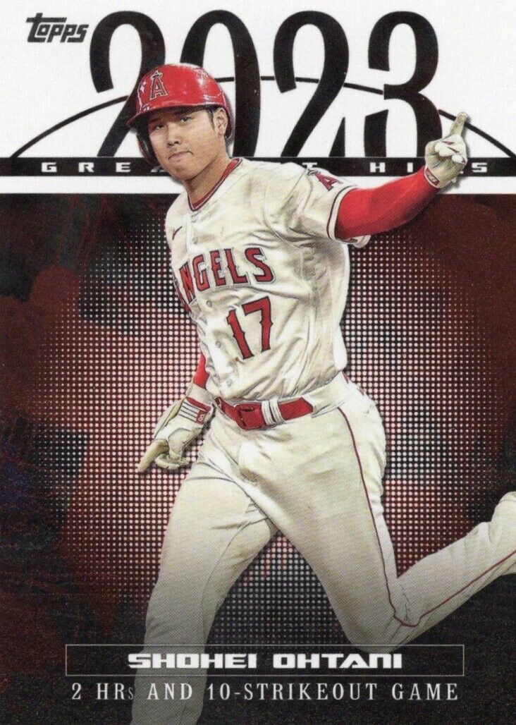2024 TOPPS SERIES 1 2023 2 HR & 10 SO SHOHEI OHTANI #13 | eBay 2024 TOPPS SERIES 1 2023 2 HR & 10 SO SHOHEI OHTANI #13 | eBay