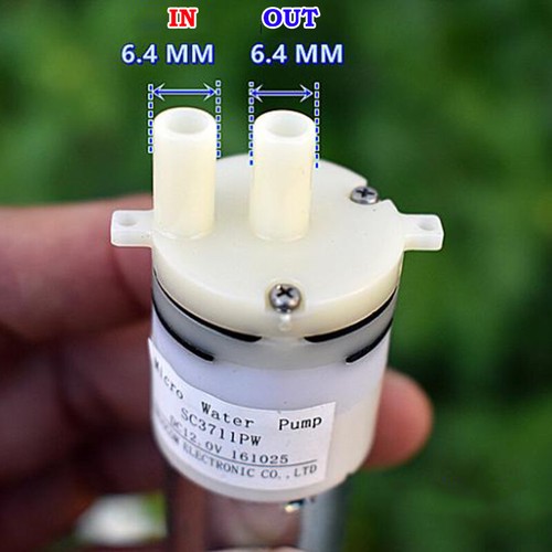 DC 12V Small Mini 370 Water Pump Diaphragm Vacuum Pump Self priming Suction Pump - Picture 15 of 20