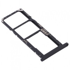 Sim Tray For Huawei Y6P Sd Card Adapter Replacement Black