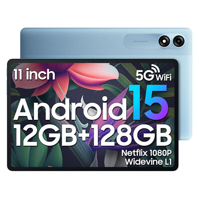 Blackview Tab 90 WiFi Android 15 Tablet 11'' 12GB+128GB WiFi 8200mAh T606 13MP