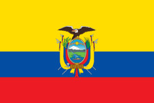 Ecuador Fahne Flagge Hissflagge Nationalfahne mit &Ouml;sen ca 150x90 cm