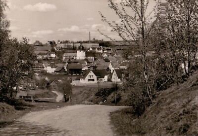 Photo postcard Stammbach Kr. Farm/Fichtelgebirge total 60s
