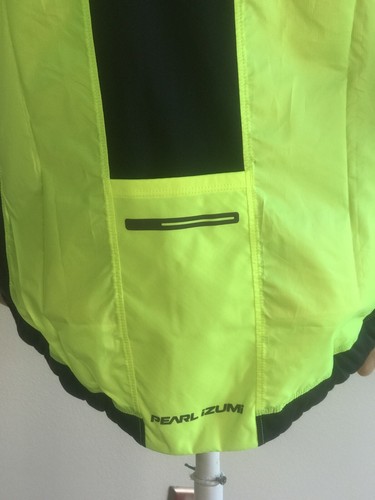 Pearl Izumi Men's P.R.O. Barrier Lite Cycling Vest Small Sleeveless Yellow PRO - Picture 5 of 7