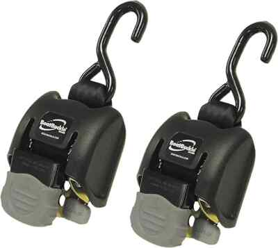 (PAIR)  Boatbuckle G2 Gen2  M15545 Retractable Transom Tie-Down System 2'' X 43''