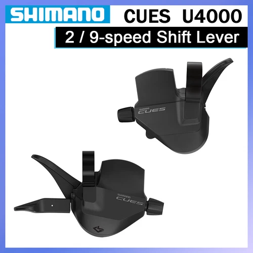 New Shimano CUES U4000 2 / 9-speed Shift Lever Left Right Rapidfire Plus MTB - Picture 1 of 5