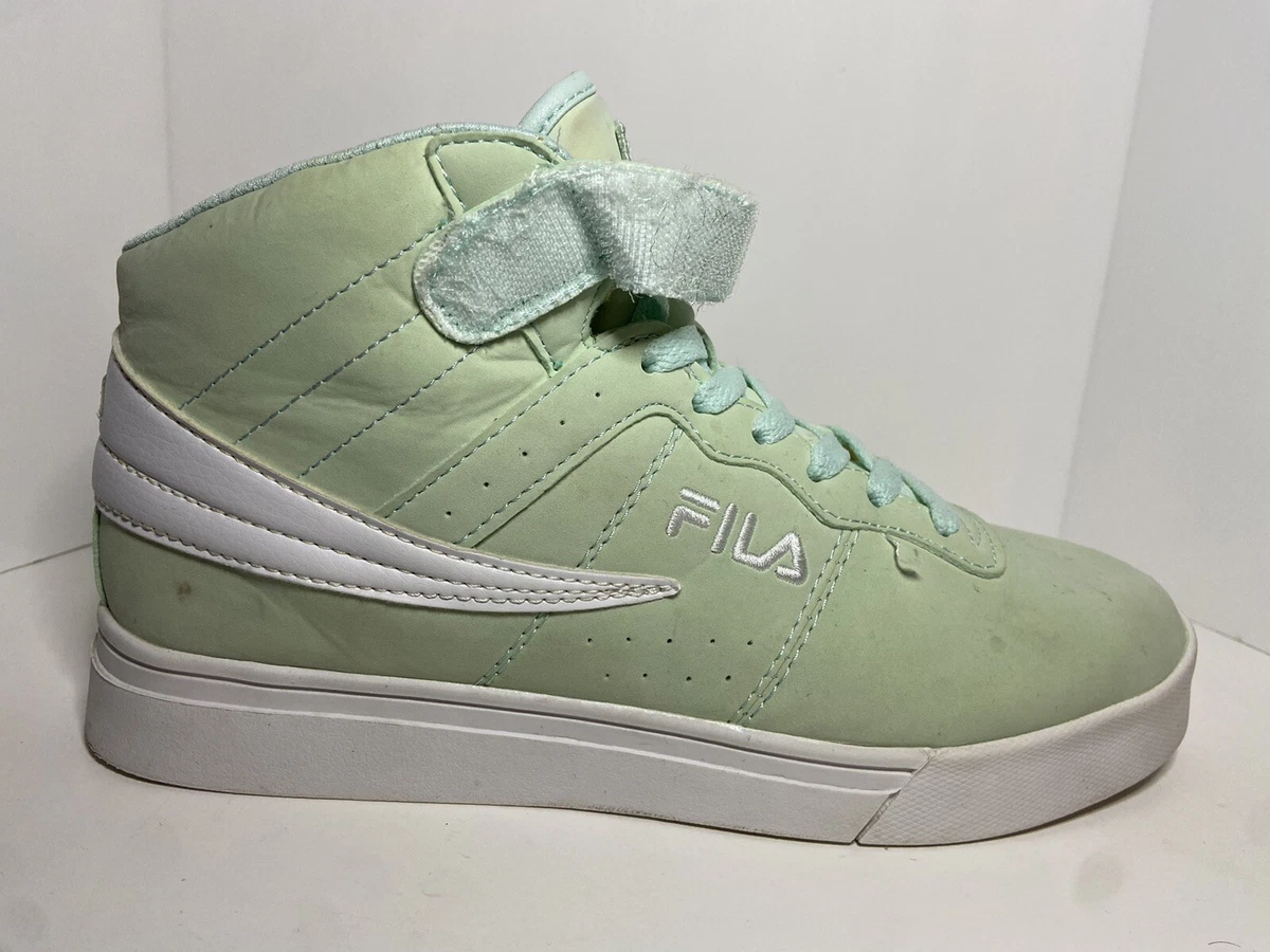 Fila shoes mint green sale