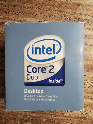Intel Core 2 Duo E4500 2.2GHz Dual-Core (BX80557E4500SLA95) Processor~ SEALED