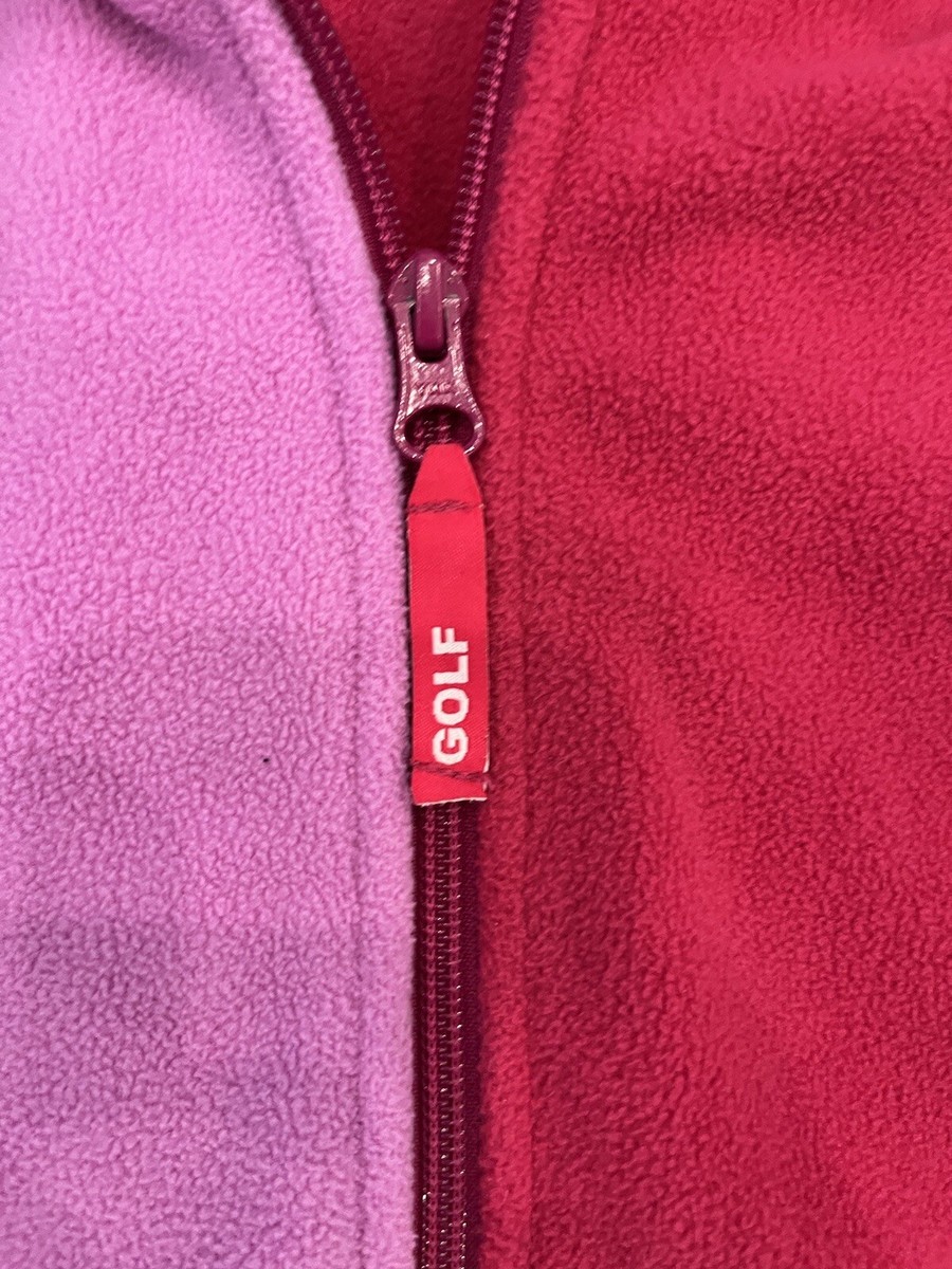 Golf Wang Color Block Fleece Jacket XS | eBay