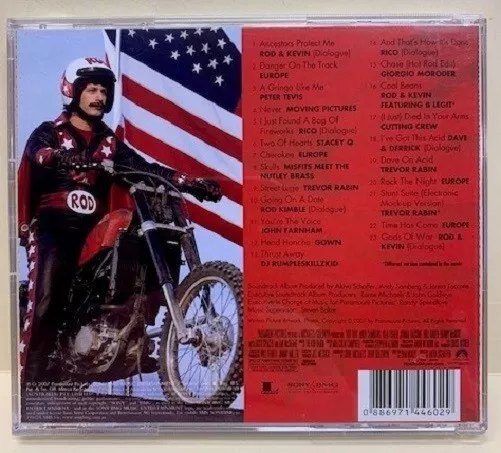 HOT ROD SOUNDTRACK 23 TRACK CD JOHN FARNHAM EUROPE GIORGIO MORODER