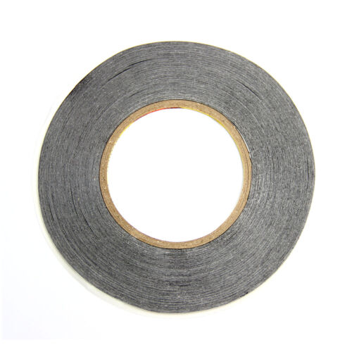 New 2 mm x 50m Black 3M Sticker Double Sided Tape Adhesive for Cell Phone Repair - Photo 1/5