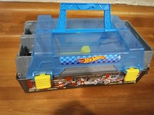 Hot Wheels Race Case Track Carry Case Dual Car Launcher Start Line