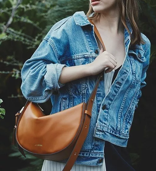 Joy Gryson Sierra Moon Bag in Camel Tan Polene W Concept K