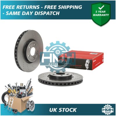 Fits Mercedes A-Class 2018- GLA 2020- + Other Models HMH Front Brake Disc #2