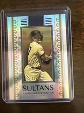 2022 Panini Three and Two - Sultans Holo #S-17 Giancarlo Stanton /150