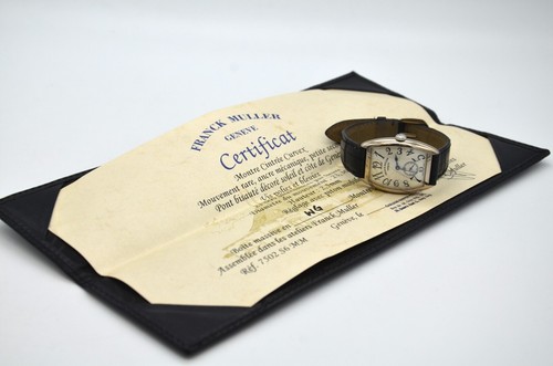 Franck Muller Casablanca 18K White Gold Watch 7502 S6 with Paper - 第 9/9 張圖片