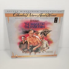 The Bridge on the River Kwai - Laserdisc LD Widescreen 1994 - New Sealed 